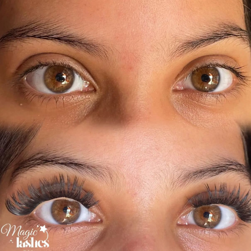 Trabajo de pestañas