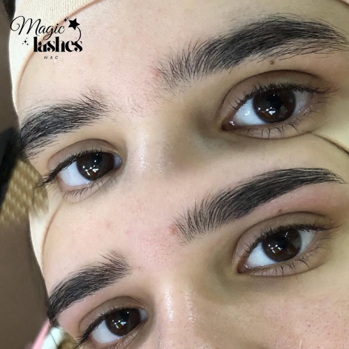 Trabajo de pestañas