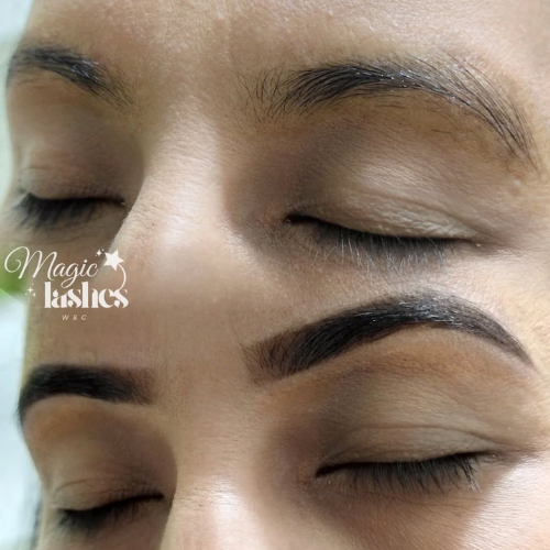 Trabajo de pestañas